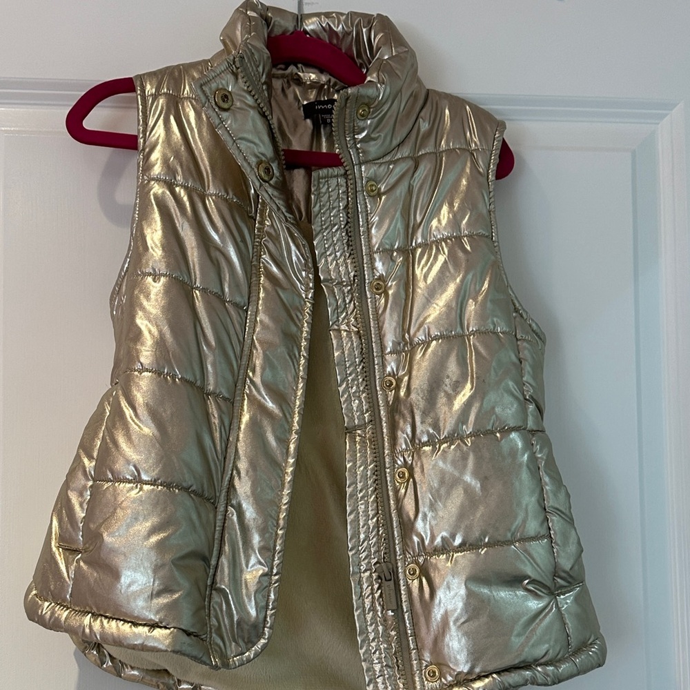 Imoga Shimmering Gold Kids Vest